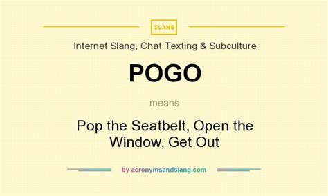 what is pogo|pogo acronym.